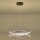 LED ljuskrona med textilsladd FIRENZE LED/48W/230V 3000K diameter 54 cm