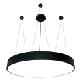 LED ljuskrona med textilsladd LED/100W/230V 4000K diameter 100 cm