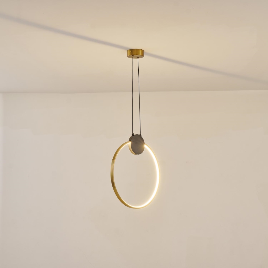 LED ljuskrona med textilsladd LED/10W/230V 3000K