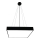 LED ljuskrona med textilsladd LED/110W/230V 4000K 80x80 cm