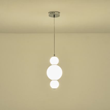 LED ljuskrona med textilsladd LED/12,6W/230V 3000K