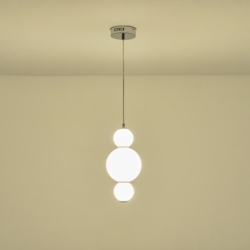 LED ljuskrona med textilsladd LED/12,6W/230V 3000K