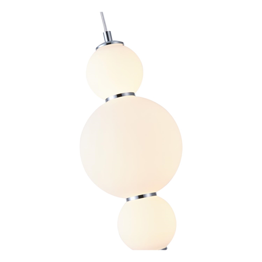 LED ljuskrona med textilsladd LED/12,6W/230V 3000K