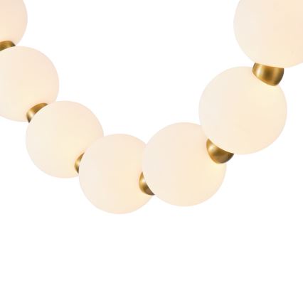 LED ljuskrona med textilsladd LED/12W/230V 3000K