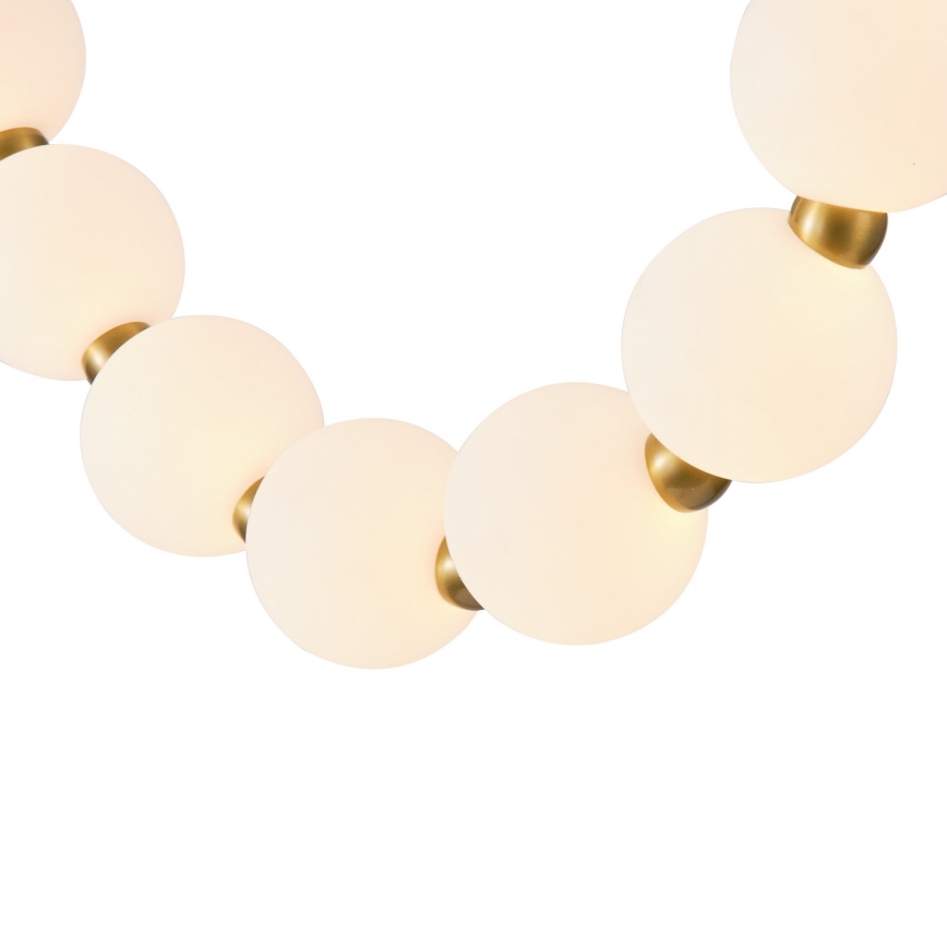 LED ljuskrona med textilsladd LED/12W/230V 3000K
