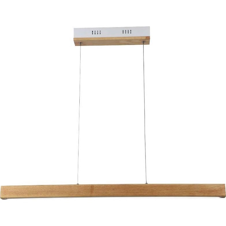 LED ljuskrona med textilsladd LED/12W/230V 4000K brun