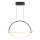 LED ljuskrona med textilsladd LED/12W/230V 4000K diameter 40 cm