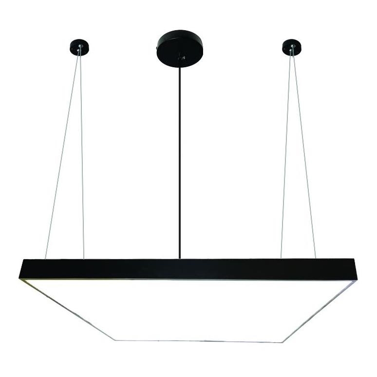 LED ljuskrona med textilsladd LED/170W/230V 4000K 100x100 cm
