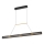LED ljuskrona med textilsladd LED/21W/230V 3000K 45x120 cm