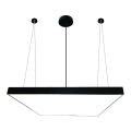 LED ljuskrona med textilsladd LED/240W/230V 4000K 120x120 cm