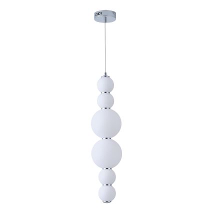 LED ljuskrona med textilsladd LED/24W/230V 3000K