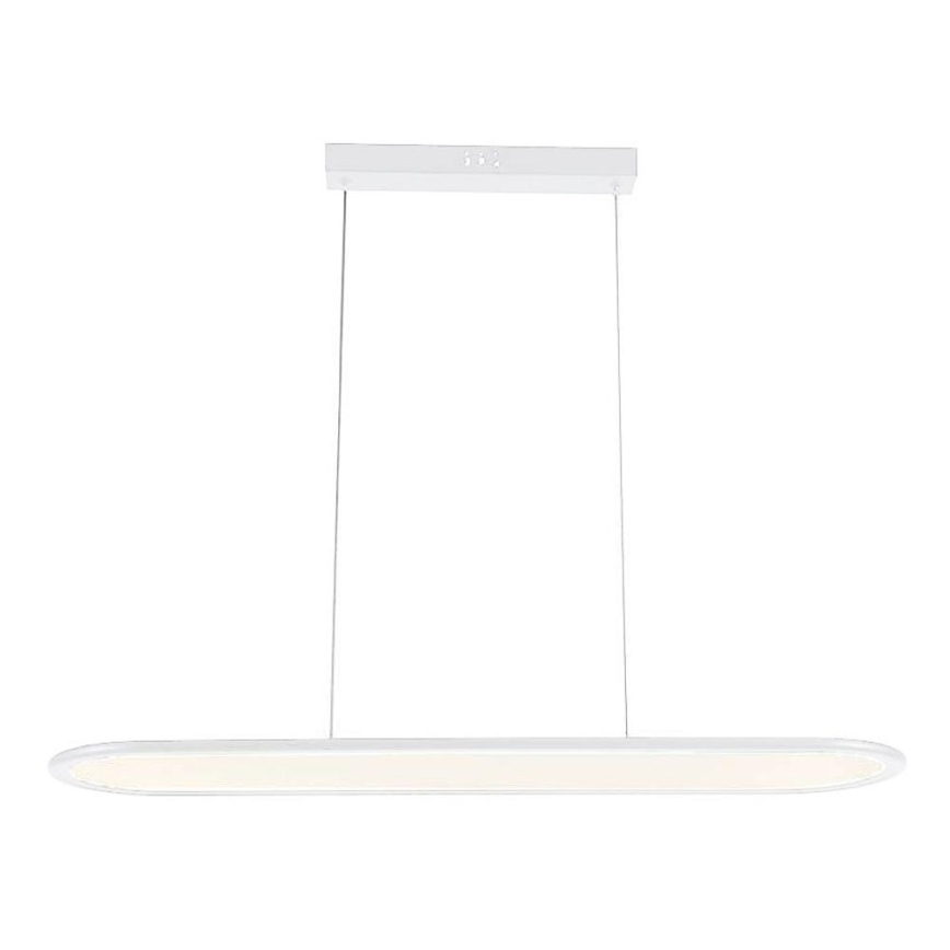 LED ljuskrona med textilsladd LED/24W/230V 4000K vit