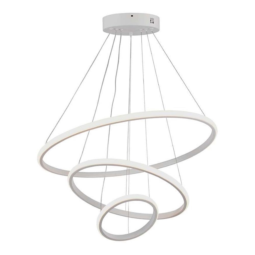 LED ljuskrona med textilsladd LED/32W/230V 3000K vit