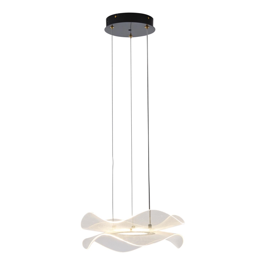 LED ljuskrona med textilsladd LED/34W/230V 3000K