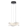 LED ljuskrona med textilsladd LED/34W/230V 3000K