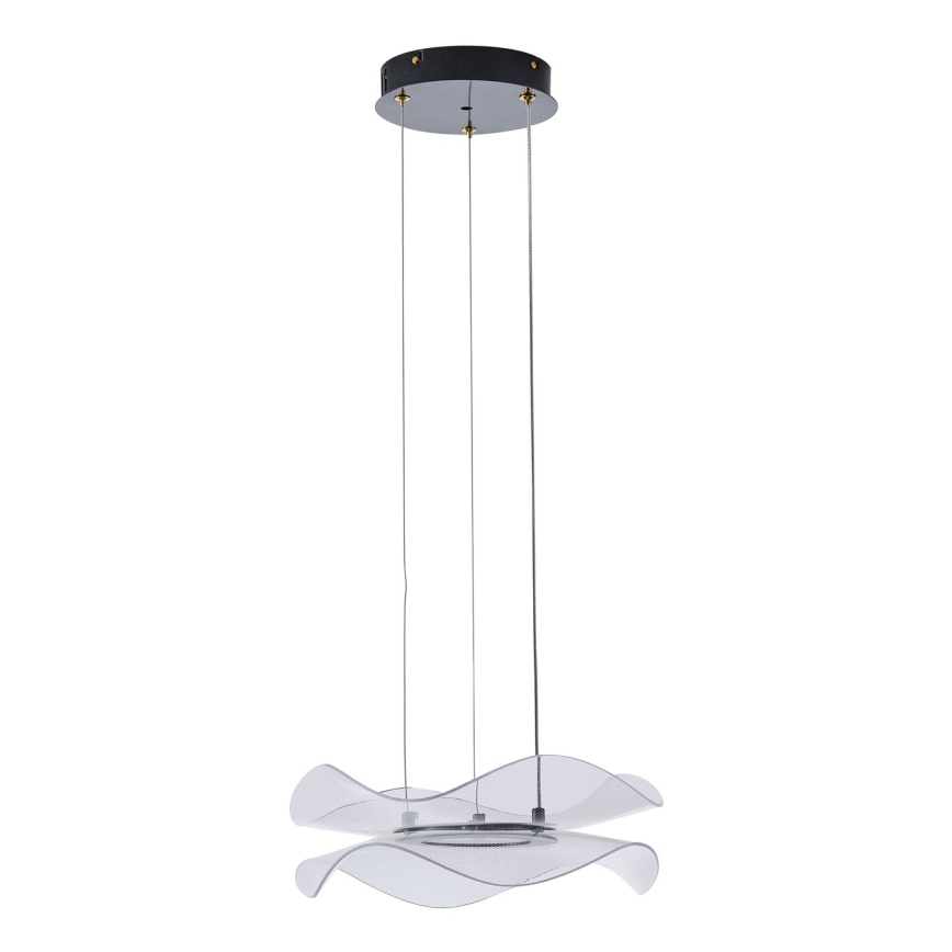 LED ljuskrona med textilsladd LED/34W/230V 3000K