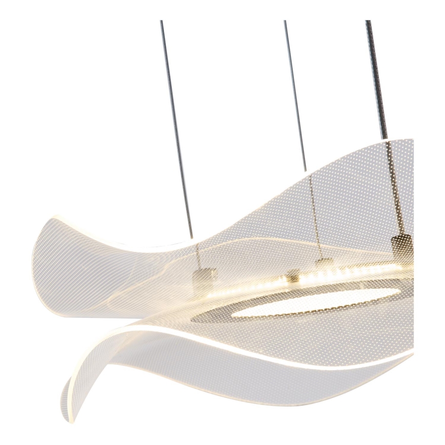 LED ljuskrona med textilsladd LED/34W/230V 3000K