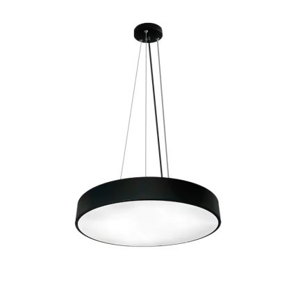 LED ljuskrona med textilsladd LED/35W/230V 4000K diameter 60 cm