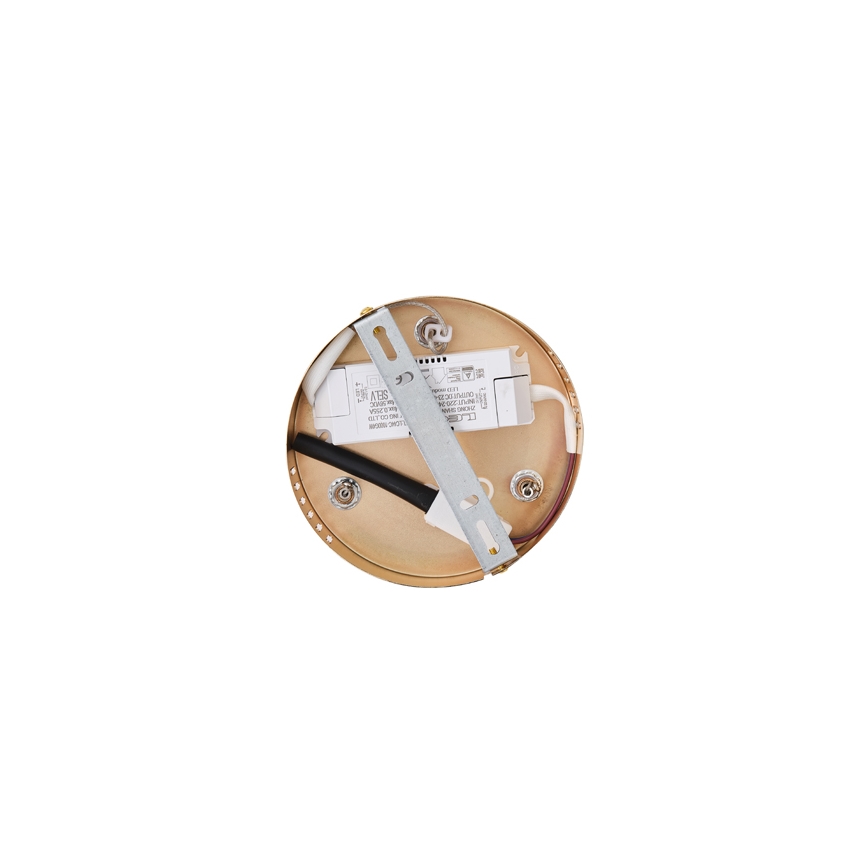 LED ljuskrona med textilsladd LED/38W/230V 3000K 50x120 cm