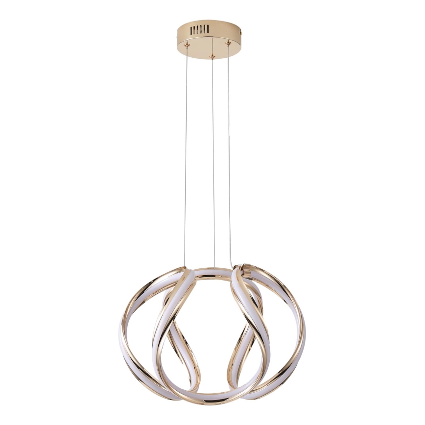LED ljuskrona med textilsladd LED/38W/230V 3000K