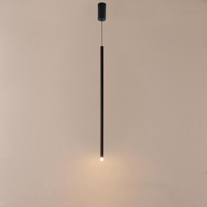 LED ljuskrona med textilsladd LED/3W/230V 3000K diameter 6 cm