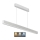 LED ljuskrona med textilsladd LED/40W/230V 3000/4000/6400K vit