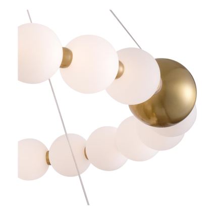 LED ljuskrona med textilsladd LED/40W/230V 3000K