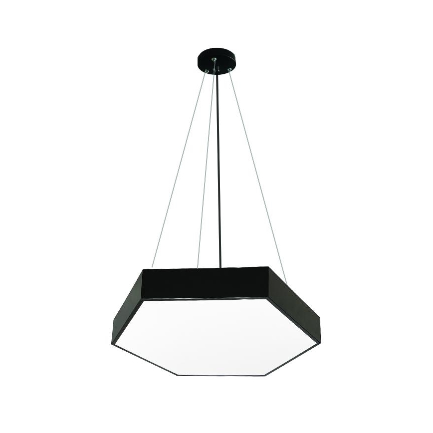 LED ljuskrona med textilsladd LED/40W/230V 4000K diameter 60 cm