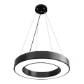 LED ljuskrona med textilsladd LED/40W/230V 4000K diameter 80 cm