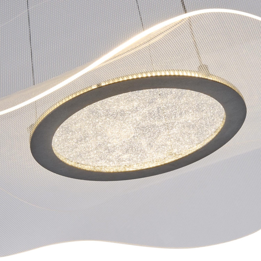 LED ljuskrona med textilsladd LED/48W/230V 3000K