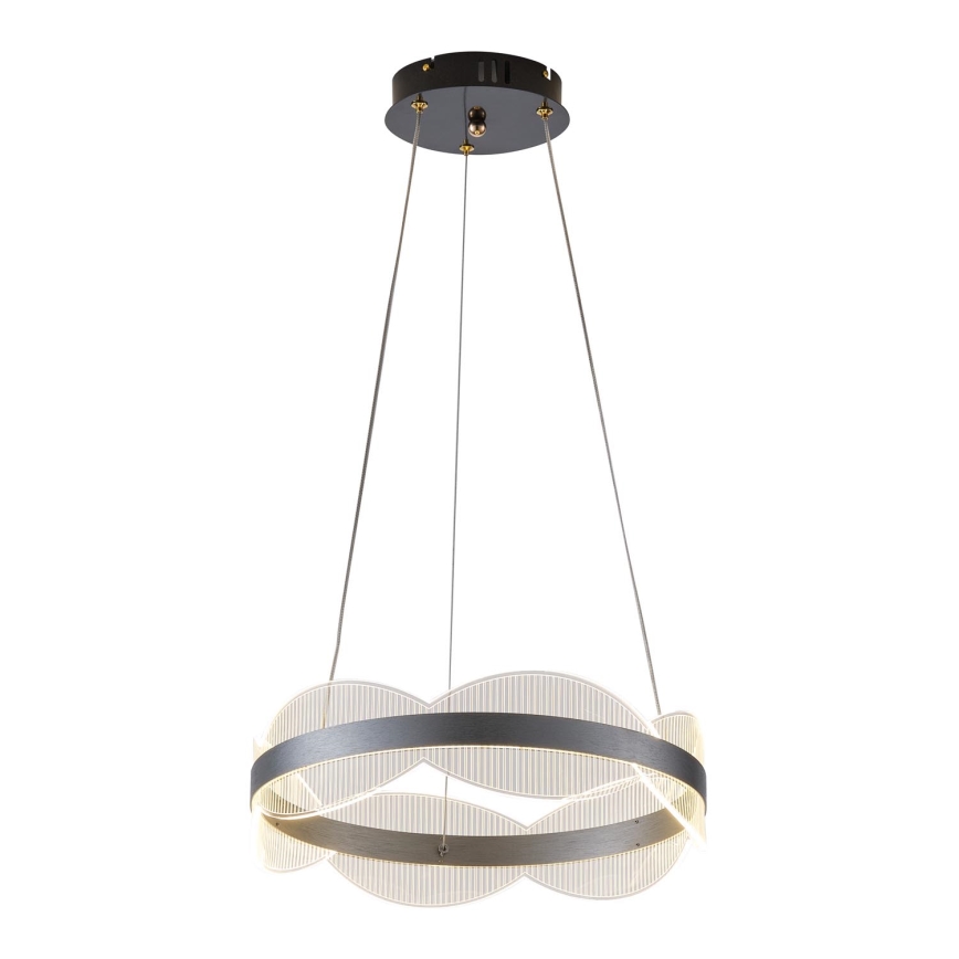 LED ljuskrona med textilsladd LED/48W/230V 3000K
