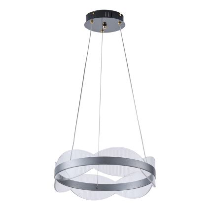 LED ljuskrona med textilsladd LED/48W/230V 3000K