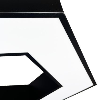 LED ljuskrona med textilsladd LED/50W/230V 4000K diameter 100 cm