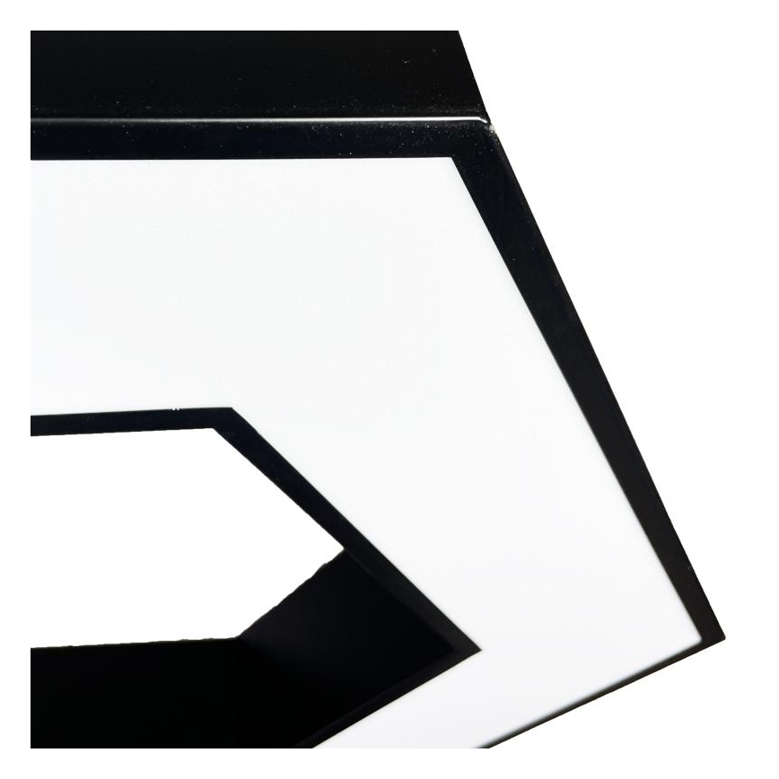 LED ljuskrona med textilsladd LED/50W/230V 4000K diameter 100 cm