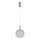 LED ljuskrona med textilsladd LED/6,3W/230V 3000K guld diameter 20 cm