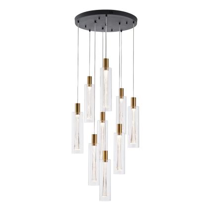 LED ljuskrona med textilsladd LED/60W/230V 3000K