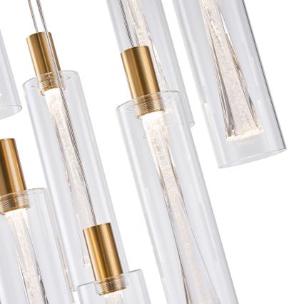 LED ljuskrona med textilsladd LED/60W/230V 3000K