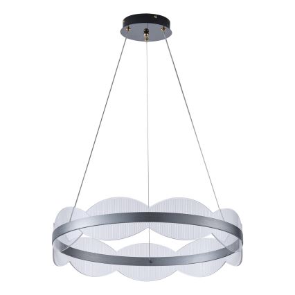 LED ljuskrona med textilsladd LED/60W/230V 3000K