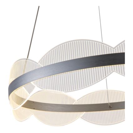 LED ljuskrona med textilsladd LED/60W/230V 3000K