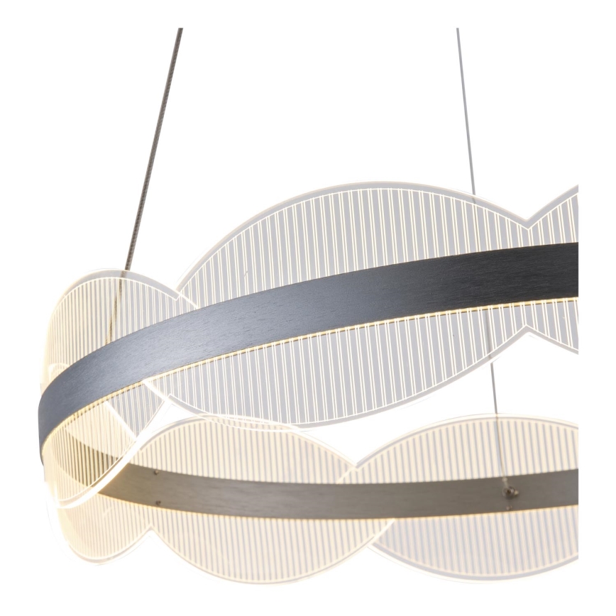 LED ljuskrona med textilsladd LED/60W/230V 3000K