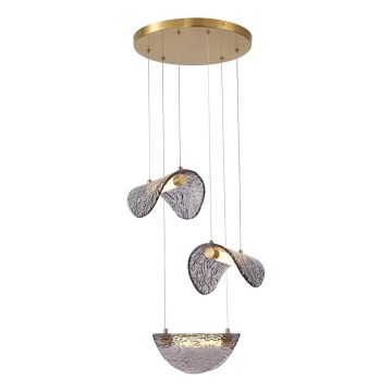 LED ljuskrona med textilsladd LED/6W/230V 3000K