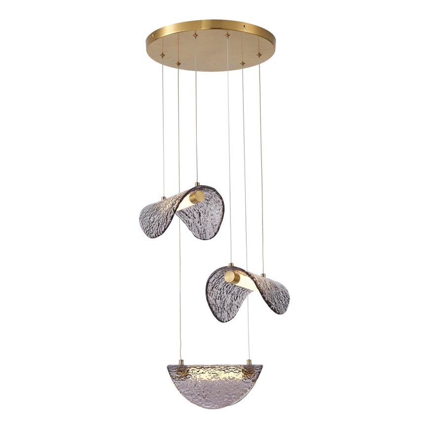 LED ljuskrona med textilsladd LED/6W/230V 3000K