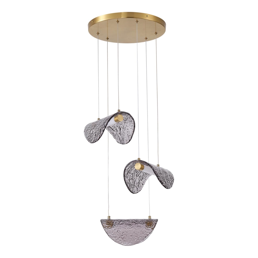 LED ljuskrona med textilsladd LED/6W/230V 3000K