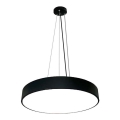 LED ljuskrona med textilsladd LED/70W/230V 4000K diameter 80 cm