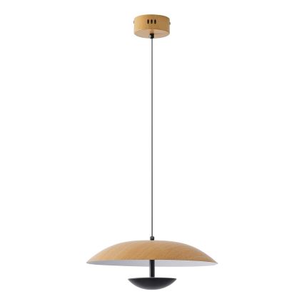 LED ljuskrona med textilsladd LED/7W/230V 3000K diameter 34,5 cm