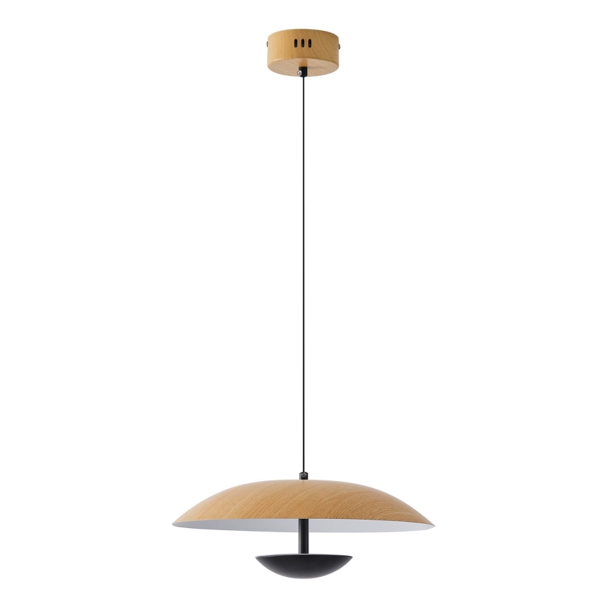 LED ljuskrona med textilsladd LED/7W/230V 3000K diameter 34,5 cm