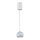 LED ljuskrona med textilsladd LED/8,5W/230V 3000K vit