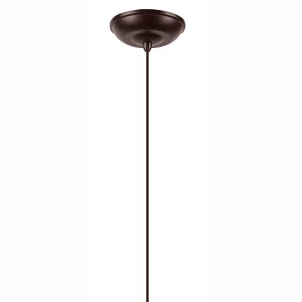 LED ljuskrona med textilsladd NOEL 1xE27/60W/230V vit