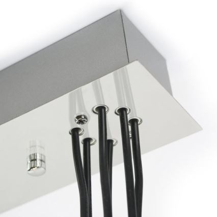 LED ljuskrona med textilsladd WENDY 3xG9/33W/230V