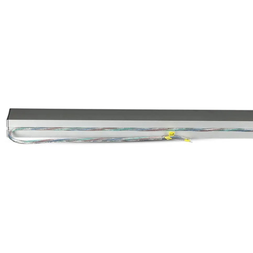 LED Ljuskrona med upphängning SAMSUNG CHIP LED/40W/230V 4000K silver